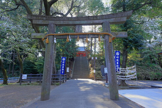 Semba Tosho-gu, a Shinto shrine near Kita-in in Kawagoe, Saitama, Japan