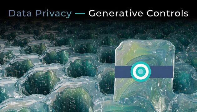 Data privacy controls on ice blocks