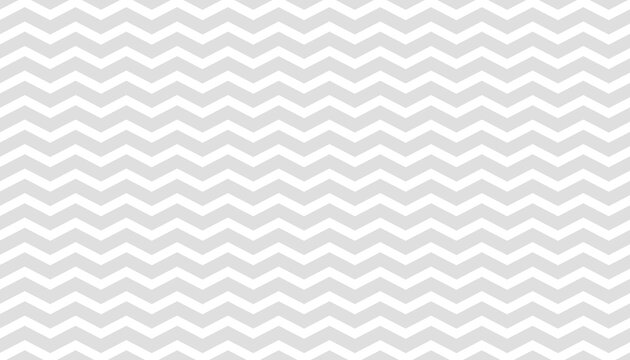 White gray wave zigzag seamless pattern decoration