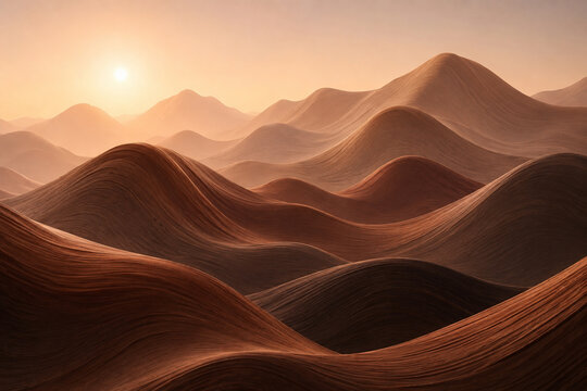 desert landscape in the desert