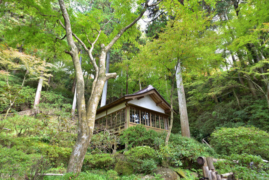 Daikozenji Temple is the most famous landmark in Kiyama, Saga Prefecture, Japan
