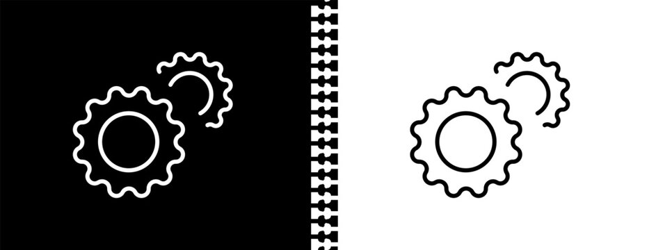 production UI outline icon in black and white mode - business and analytics collection. 