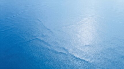 Blue Ocean Surface Texture for Umi no Hi Marine Day Minimal Background with Calm Water Copy Space