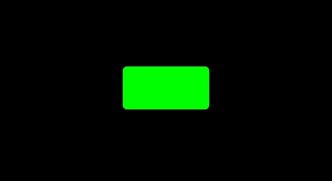 Minimalist dark grey rounded rectangle button interface ui animation