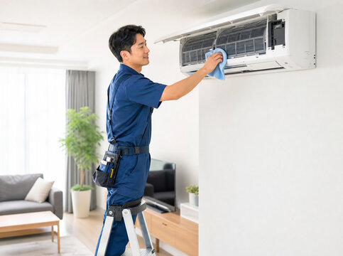 에어컨 실외기 세척 / Cleaning Air Conditioner Outdoor Unit