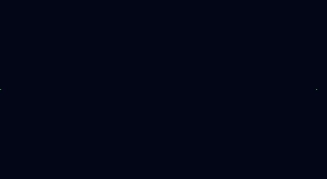 Minimalist green line pulse animation on dark background, for animation