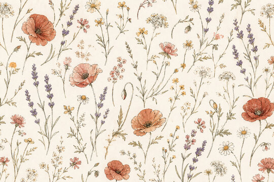 seamless floral pattern