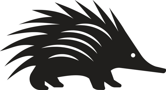 wild echidna logo design