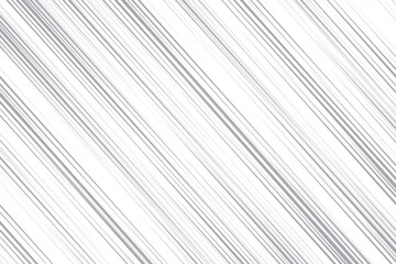 Obraz premium Abstract diagonal gray lines pattern on a white background, modern vector illustration. Minimal geometric striped texture perfect for wallpaper, backgrounds, and graphic design.