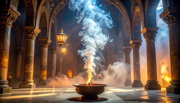 Smoke light hall