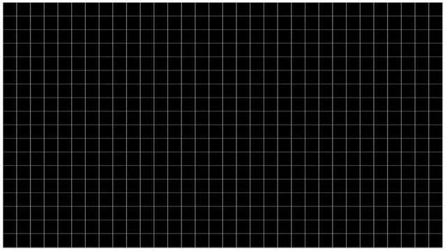 black square abstract animation with border lines background
