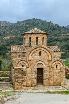 Byzantine Church of Holy Virgin Mary Panagia in Fodele, Crete, Greece