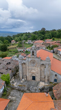 Iglesia de Santa Marina de Augas Santas in Allariz, Spain