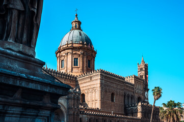 Fototapeta premium Palermo. Pearl of Sicily and the Mediterranean. Magnificent Italy.