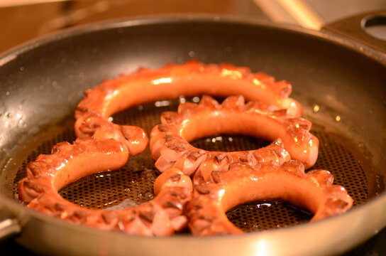 angebratene W&uuml;rstchen