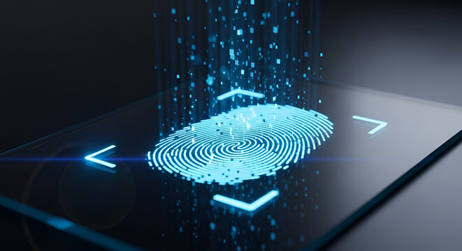 Fingerprint scan
