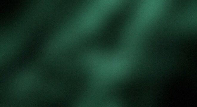 Dark green gradient background with soft misty effect grunge retro backdrop design smooth color gradient banner