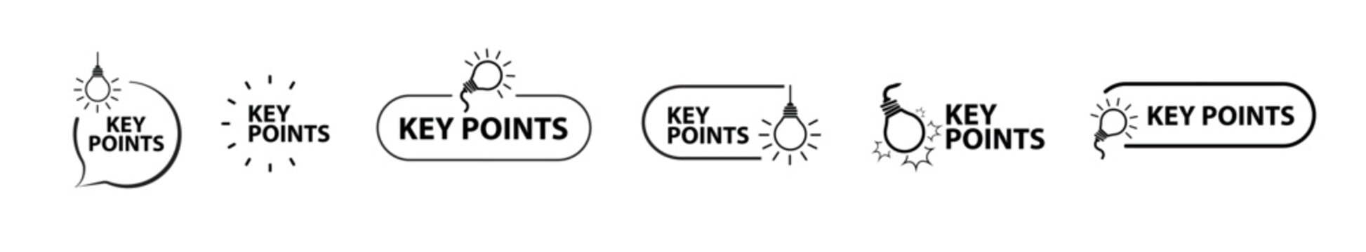 key points text