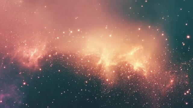 Lights dance in the dark as colors merge and swirl in a cosmic display. Artists showcase their work, attracting viewers in a digital space. This event captures the beauty of imagination