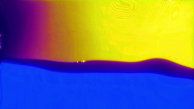 Neon green VHS grain noise overlay with glitching color static and retro analog strobe texture, for use as video overlay.