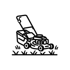 Naklejka premium Essential Guide to Choosing Maintaining the Perfect Lawnmower for Effortless