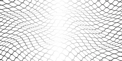 Mesh texture for fishing nets. Seamless pattern for sportswear or soccer goal, volleyball net, basketball hoop, hockey, athletics. Abstract net background for sports vector illustration © faisol
