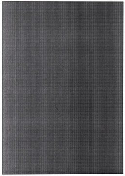 High contrast black and white copy paper scan featuring a dense geometric grid pattern with halftone texture and repetitive dot structure.