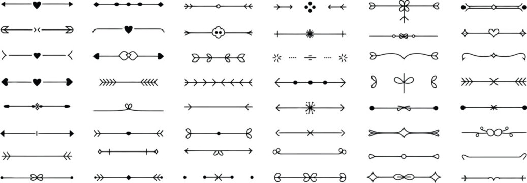 Vintage vector illustration collection featuring a black retro design set of numbers inside a calligraphic frame element with a decorative floral border and ribbon scroll