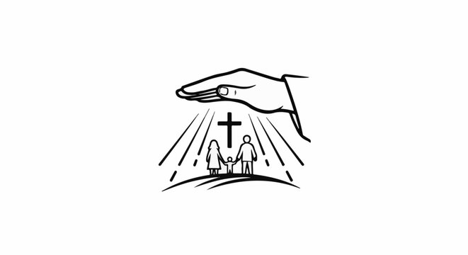 Divine guidance for a family journey under a protective hand