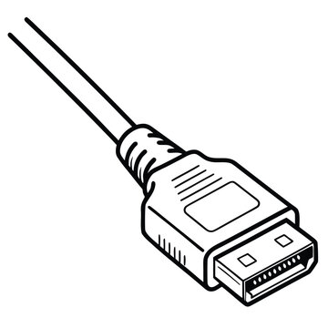 hdmi cable vector icon copy
