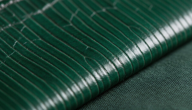 Luxury Eel skin leather texture with natural parallel pinstripe pattern
