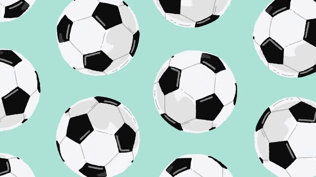 Hand-Drawn Soccer Ball Loop