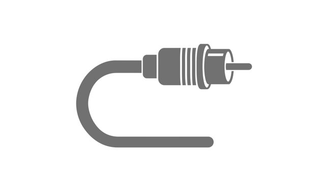 RCA Cable Connector Icon