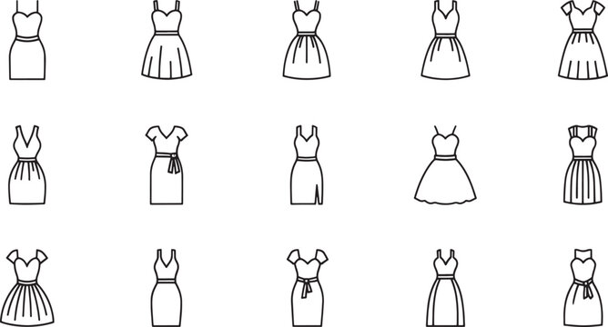 ladies dress sewing patterns Ladies Fit & Flare Wanderlust Dress PDF Sewing Pattern