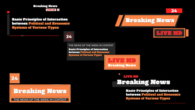 Breaking News Information Lower Thirds