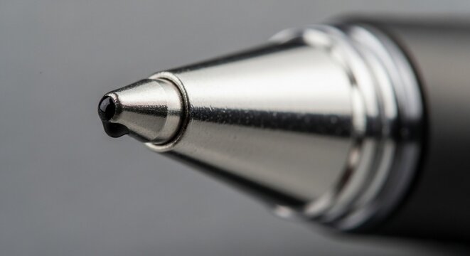 Close up pen tip
