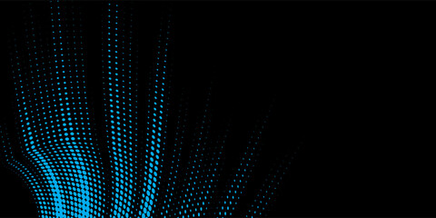 light blue black brush wrap car sticker pattern abstract banner sporty lines light blue black color combination grunge brush pattern. © Doa Ibu
