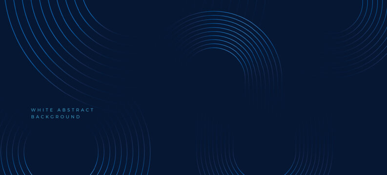 Luxury flowing dark blue curved shapes with soft gradient vector abstract background, featuring futuristic technology aesthetics, elegant wave motion, glowing digital light effects, premium modern 