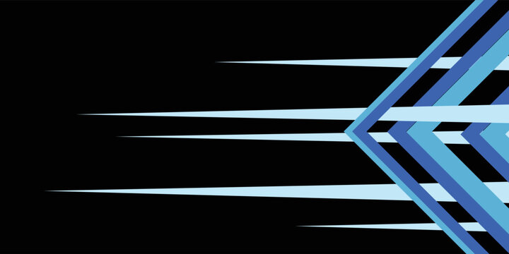 car wrap design with blue and black color theme
