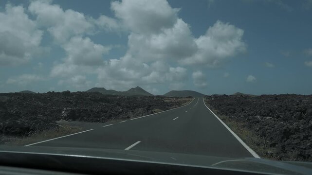driving on the road