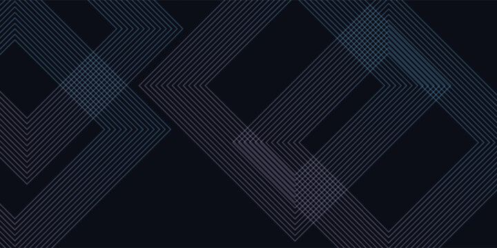 Art & IllustrationAbstract dark futuristic technology banner background. Glowing pink and blue arrow lines graphic design. Modern geometric lines pattern. Suit 