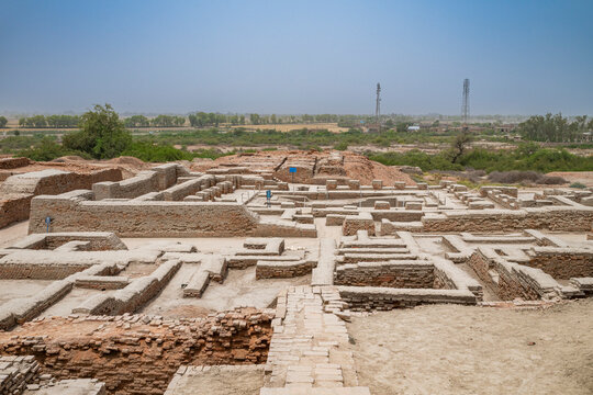 Exploring the ancient ruins of Moenjodaro, a UNESCO World Heritage site in Pakistan
