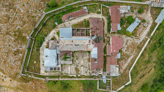 Former prison complex in Shusha exhibits signs of abandonment and historical significance in Qarabaqh