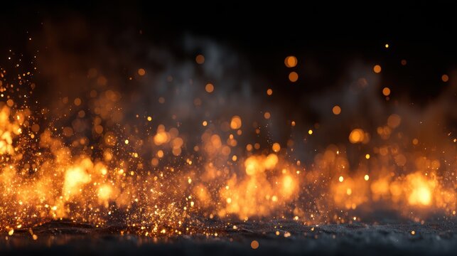 Fire abstract background