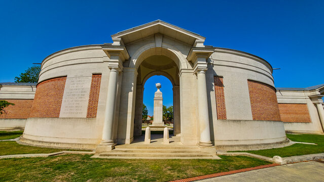 World War One cemetery in Arras France stands as a memorial site for soldiers who lost their lives in battle