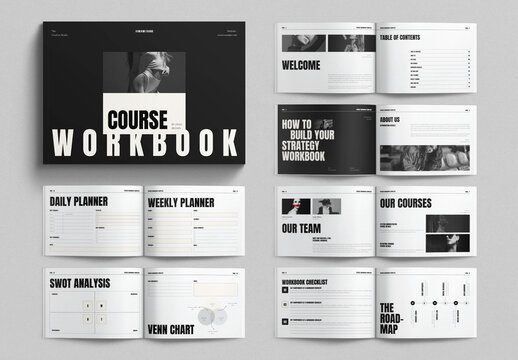 Course Workbook Template Landscape