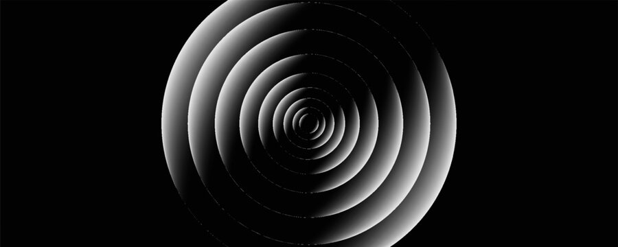 sensor waves set icon on grid transparent, ripple white color, sound wave light effect, radar and sonar digital technology, vector illustration