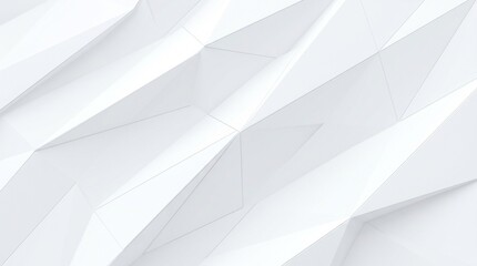 Fototapeta premium Minimal white geometric background, clean corporate style