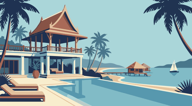 Exotic Luxury Villa Resort