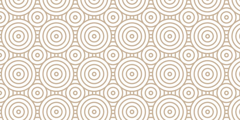 Fototapeta premium Vector paper minimal overlapping brown repeating. overlap fabric floral ornament fashion. abstract diamond pattern creative textile design. seamless clothing decoration geometric background.